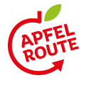 Foto vom Logo der Apfelroute